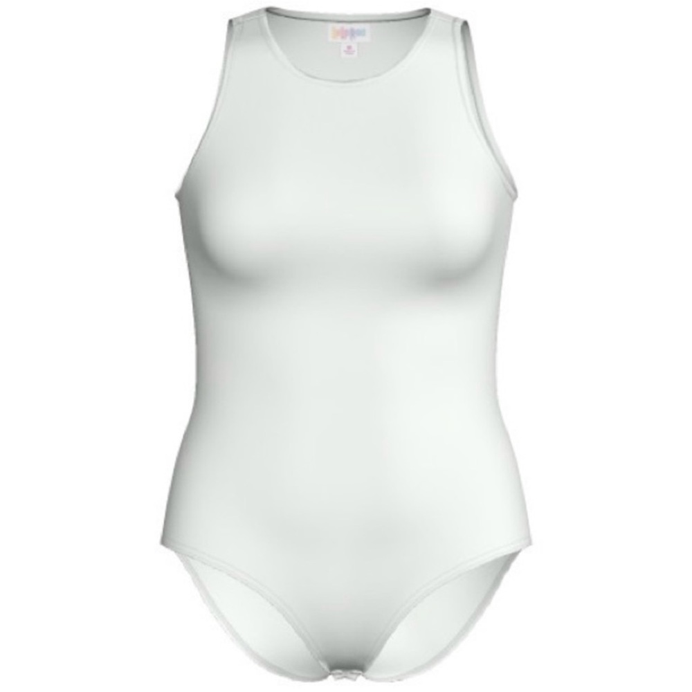Lularoe White Hope Bodysuit